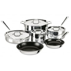 All-Clad D3 10-Piece Non-Stick Stainless Steel Cookware Set AAC2039